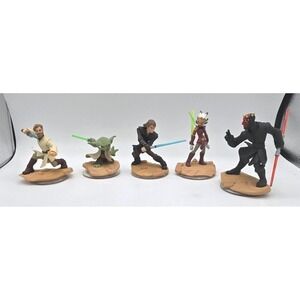 Disney Infinity 3.0 Star Wars: Vader, Leia, Obi-Wan, Yoda, Anakin,‎ Ahsoka, Maul